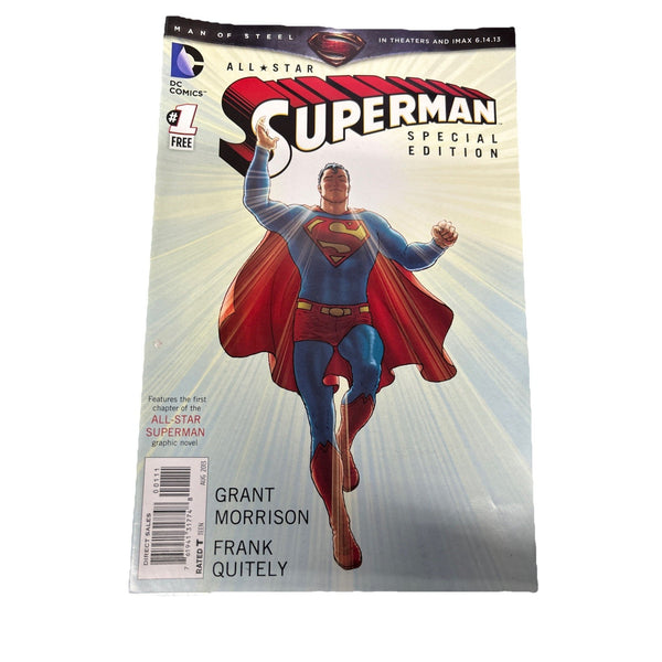 Dc Comics All Star Superman #1 Special Edition Grant Morrison Comic Book