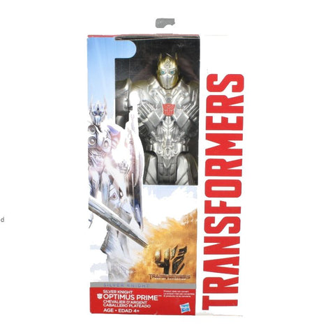 Hasbro Transformers Silver Knight Optimus Prime 11" Action Figure