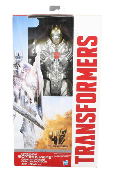 Hasbro Transformers Silver Knight Optimus Prime 11" Action Figure