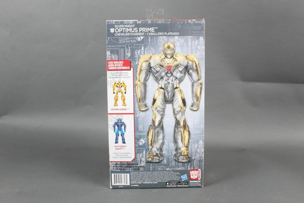 Hasbro Transformers Silver Knight Optimus Prime 11" Action Figure