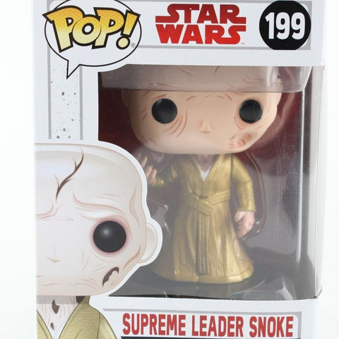Funko POP Star Wars #199 Supreme Leader Snoke Vinyl Bobble Head Collectible