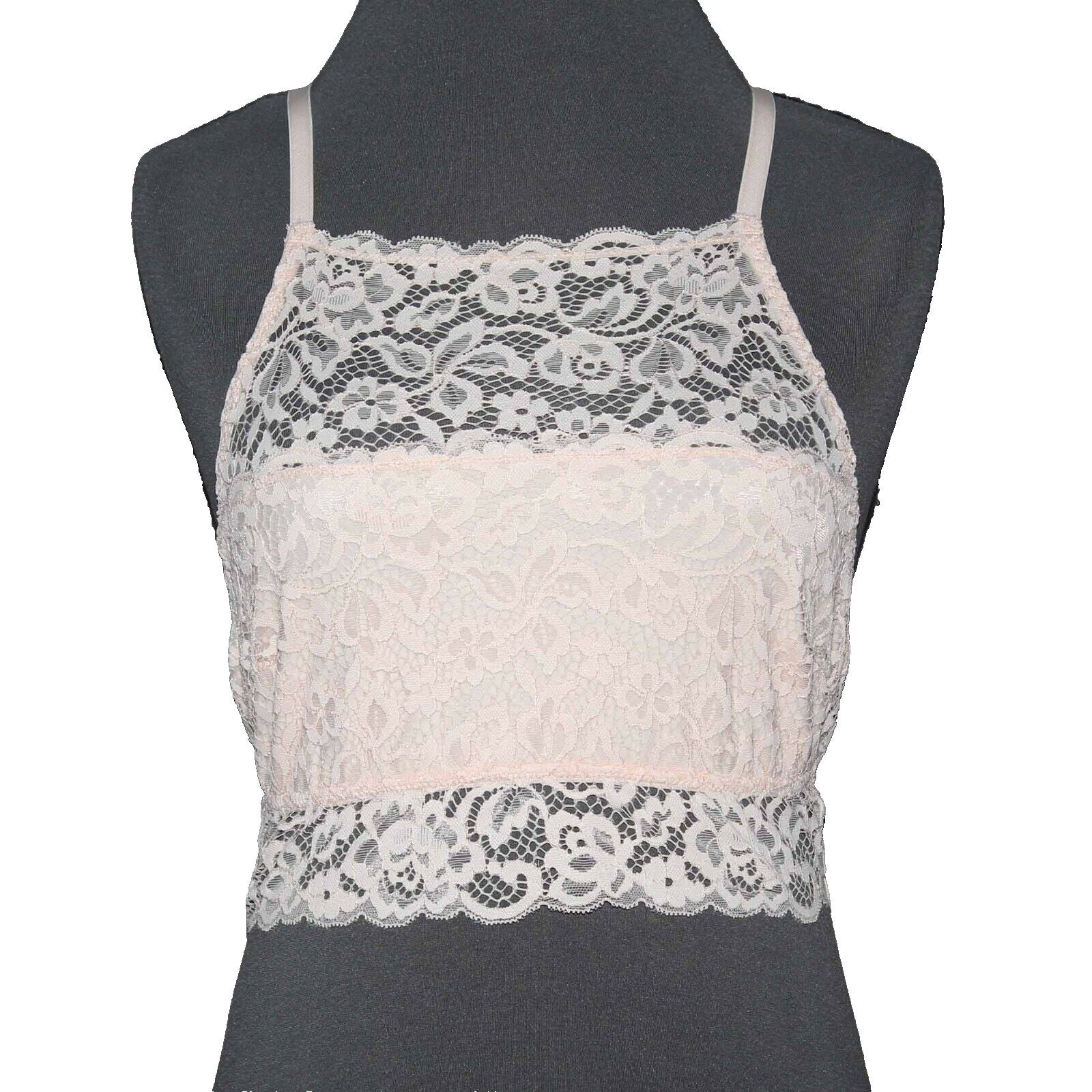 Target Sz M? Peach Orange Lace Bralette
