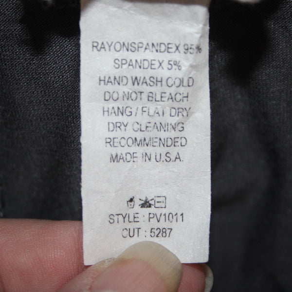 Pastel Vivienne Dress Sz 3XL Gray Pleated Half Sleeve Round Neck Rayon Spandex