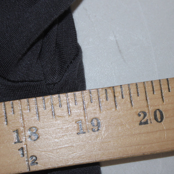 Pastel Vivienne Dress Sz 3XL Gray Pleated Half Sleeve Round Neck Rayon Spandex