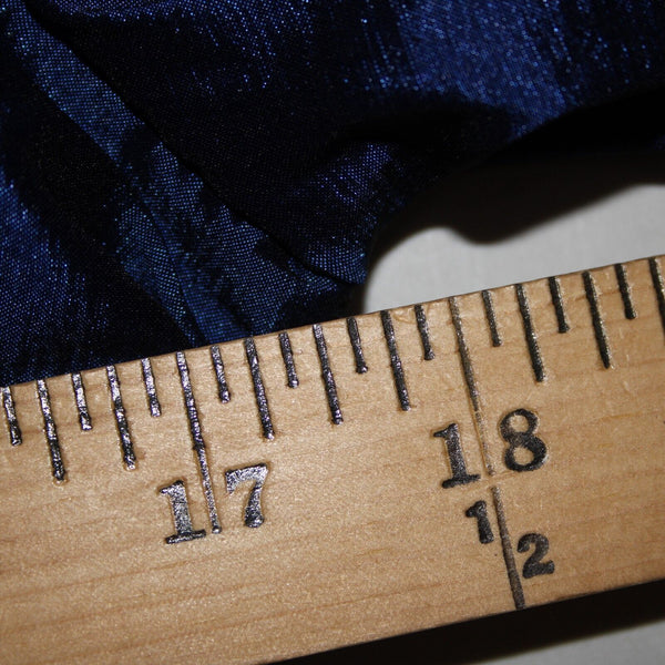 Joseph Ribkoff Sz 12 Navy Blue Unlined Ruched Bodycon Zipper Detail Dress