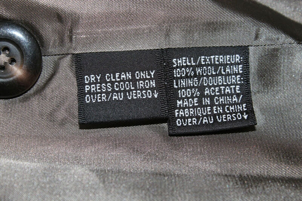 Ellen Tracy New $498 Sz 8 Truffle Taupe Black Mini Herringbone Blazer Jacket