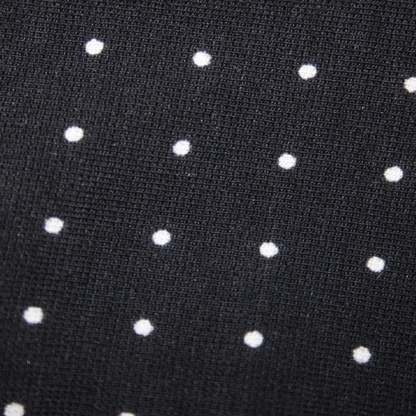 Chicos Pant NEW $90 Sz 0 T x 32 Black White Polka Dots Pockets Lyocell Spandex