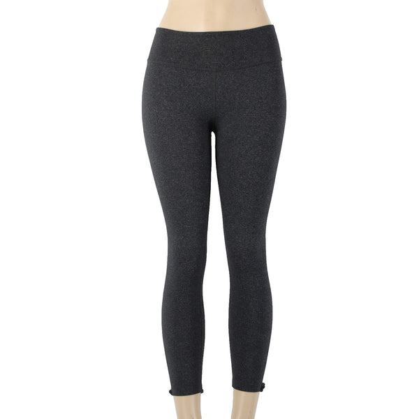Kate Spade Beyond Yoga Sz S x 20 Charcoal Black Pull On Polyamide Poly AW Pant