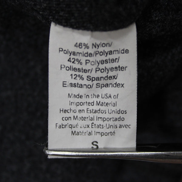 Kate Spade Beyond Yoga Sz S x 20 Charcoal Black Pull On Polyamide Poly AW Pant