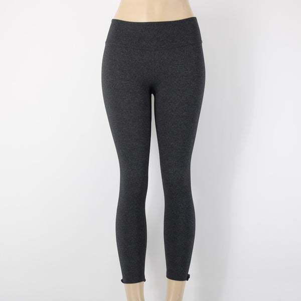 Kate Spade Beyond Yoga Sz S x 20 Charcoal Black Pull On Polyamide Poly AW Pant