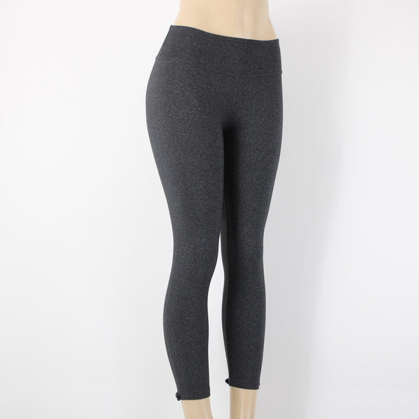 Kate Spade Beyond Yoga Sz S x 20 Charcoal Black Pull On Polyamide Poly AW Pant