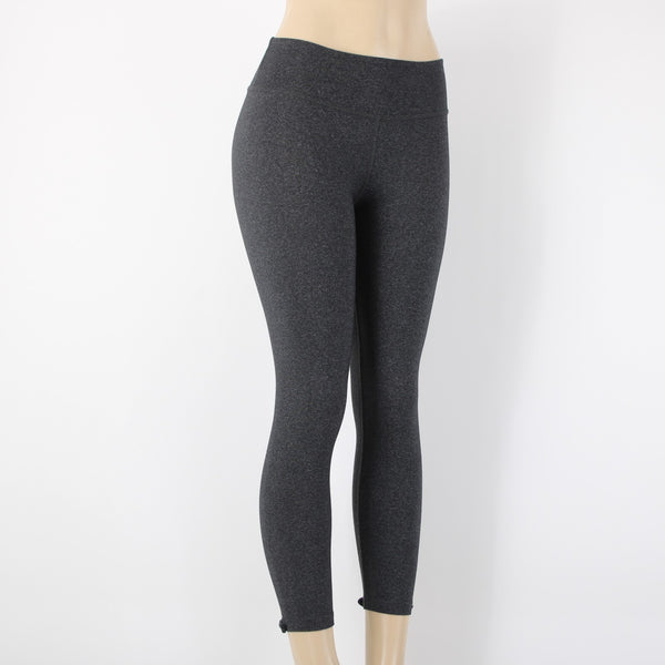 Kate Spade Beyond Yoga Sz S x 20 Charcoal Black Pull On Polyamide Poly AW Pant