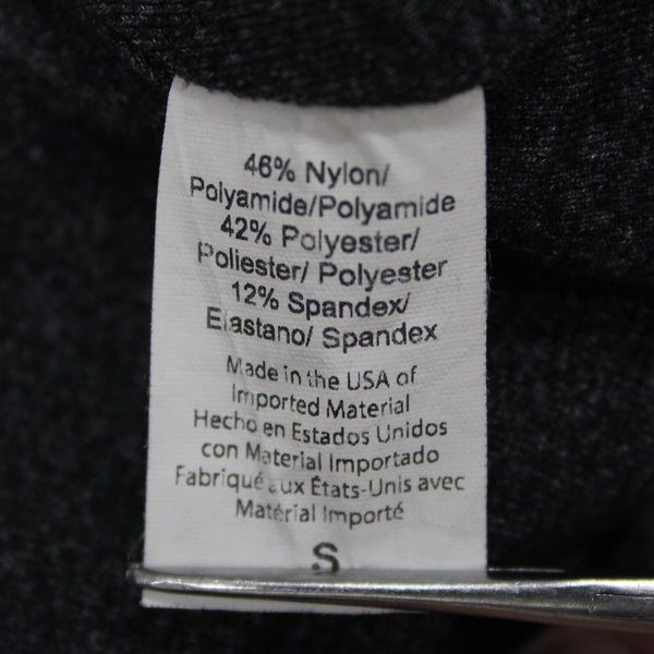 Kate Spade Beyond Yoga Sz S x 20 Charcoal Black Pull On Polyamide Poly AW Pant