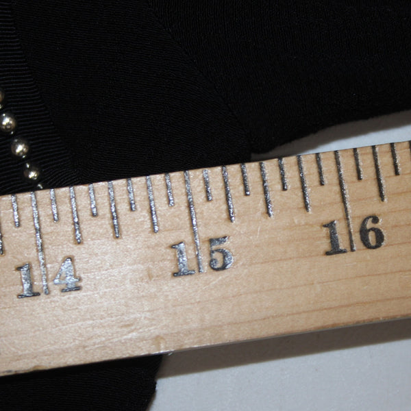 Maje Dress Sz 1 Black Zipper Detail Asymm Elastic Waist 100% Viscose Poly Dress