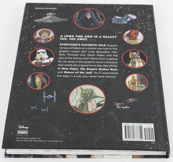 Star Wars The Original Trilogy A Graphic Novel 2016 Hard Cover Book