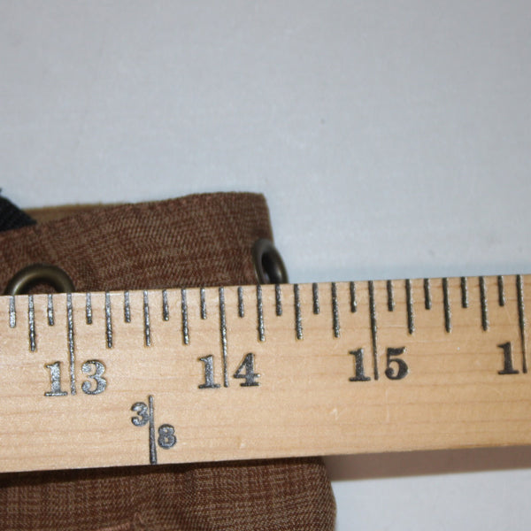 Obermeyer Snow Pants Bailey Sz 12 Juniors x 25 Brown Pockets Adj Waist Poly