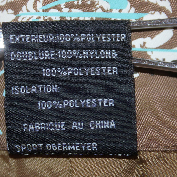 Obermeyer Snow Pants Bailey Sz 12 Juniors x 25 Brown Pockets Adj Waist Poly