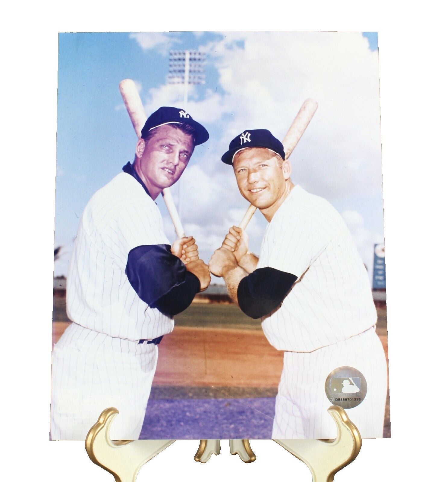 New York Yankees 2002 Mickey Mantle And Roger Maris 8 X 10 Photograph
