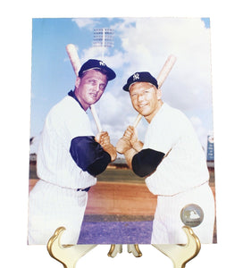 New York Yankees 2002 Mickey Mantle And Roger Maris 8 X 10 Photograph