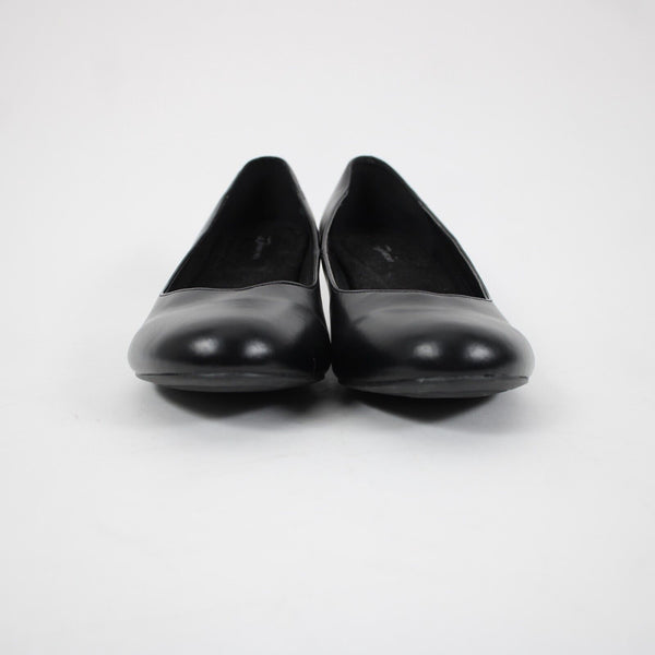 I Heart Comfort Layla 2 Sz 11 M Black Slip On Faux Leather Man Made 2" Heels