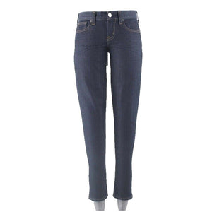 J Crew Toothpick NEW $125 Sz 26 X 29 Blue Denim Ankle Cotton Blend Jeans