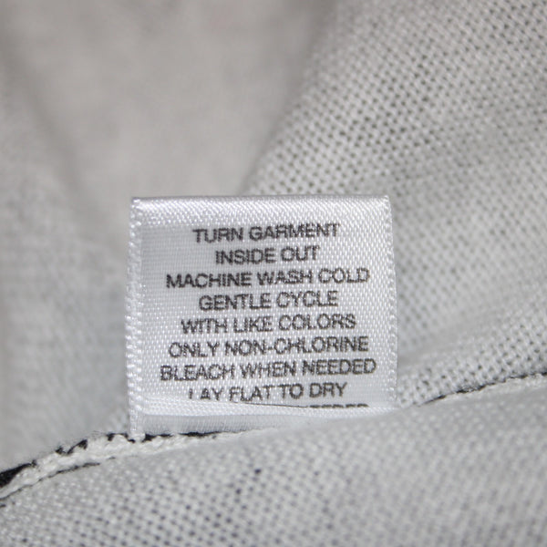 New York And Company Cardigan Sweater NEW $50 Sz L Black White Buttons Cotton
