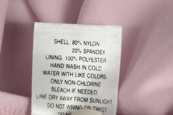 Vanilla Beach Sz L Lavender Purple Nylon Spandex Polyester Bikini Swim Suit 336