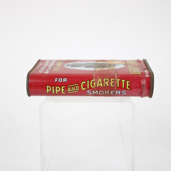 Prince Albert Vintage 4 x 3 Crimp Cut Long Burning Pipe & Cigerette Tobacco Tin