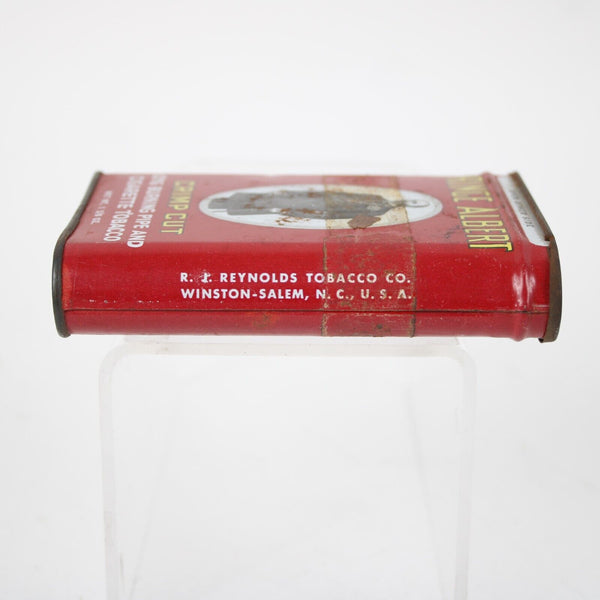 Prince Albert Vintage 4 x 3 Crimp Cut Long Burning Pipe & Cigerette Tobacco Tin
