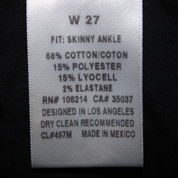Joes Skinny Ankle NEW Sz 27 x 29 Gray Denim  Cotton Polyester Lyocell Jeans