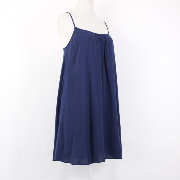 Lily Pulitzer Dress Sz XS Navy Blue Lined Sleeveless Rayon Polyester Dress