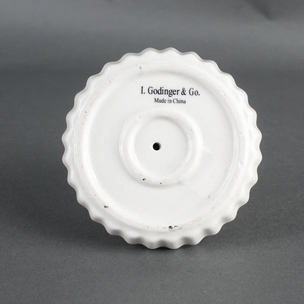 I Godinger & Go 5" Cream White Eiffel Tower Ring Holder