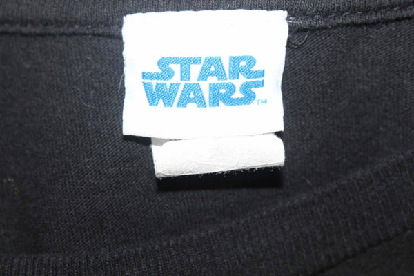 Star Wars Sz XL Black Multi Starship 100% Cotton T Shirt