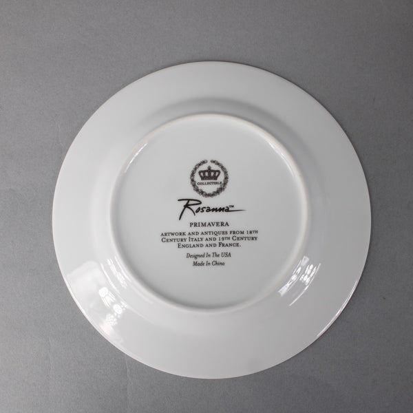 Primavera Plate Set Rosanna Collectible 19th Century England Bone China Plate