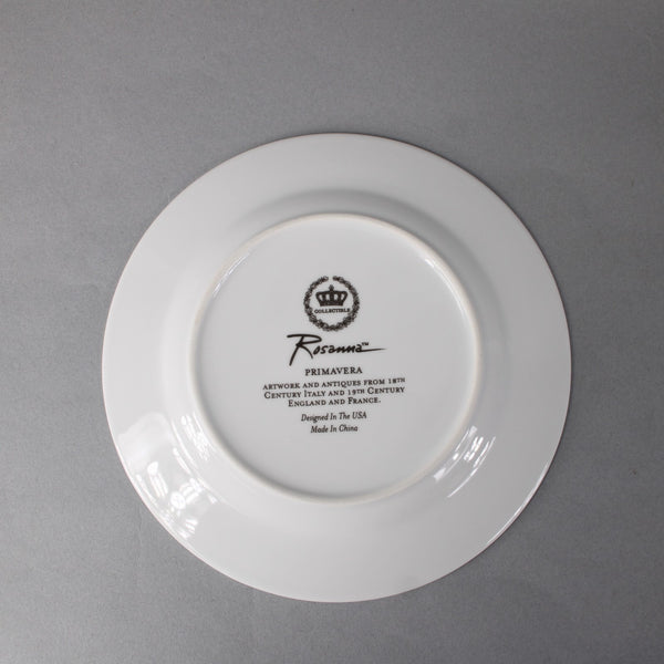 Primavera Plate Set Rosanna Collectible 19th Century England Bone China Plate