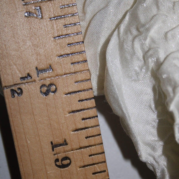 Victor Costa Sz 10 Cream Collared Full Zip Pockets Rayon Polyester Jacket