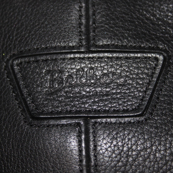 Belber Purse NWOT Black 16 x 16 x 5 Inner Pockets Adjustable Strap Leather Purse