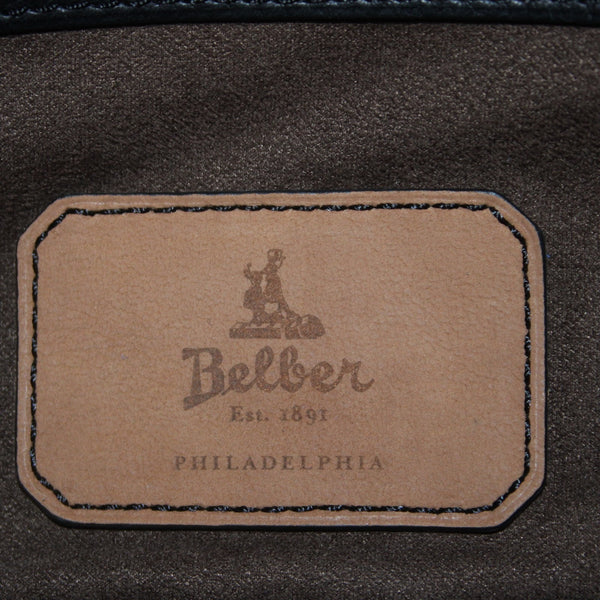 Belber Purse NWOT Black 16 x 16 x 5 Inner Pockets Adjustable Strap Leather Purse