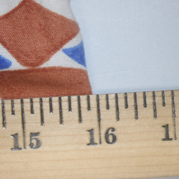 Anthropologie Dress NEW $148 Maeve Sz 14 Blue Brown White Linen Viscose Dress