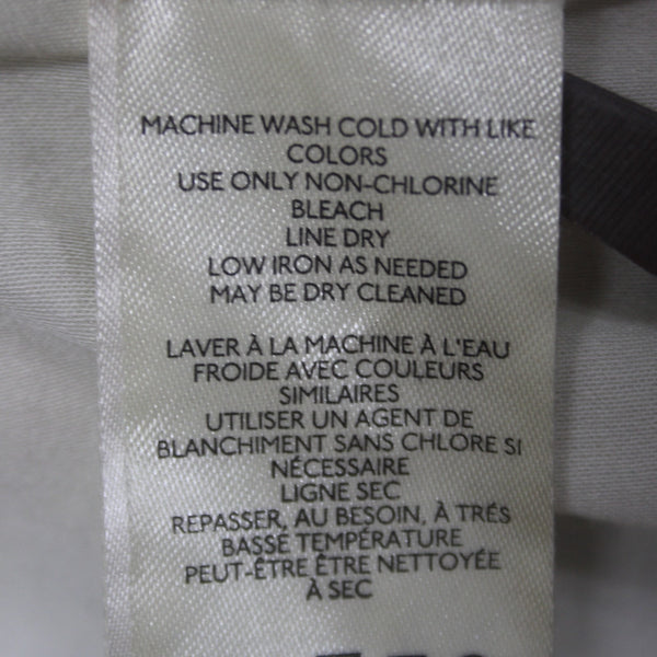 Anthropologie Dress NEW $148 Maeve Sz 14 Blue Brown White Linen Viscose Dress