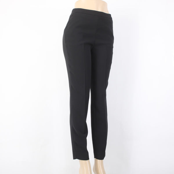Ted Baker Pant Sz 1 x 28 Black Pockets Ankle Polyester Elastane Pant