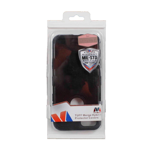 Mybat Iphone 7 Black Military Mil Std Drop Tested Tuff Merge Hybird Phone Case