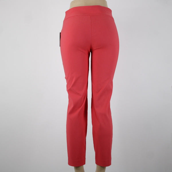Premise NEW $58 Bengaline Sz XS x 26.5 Watermelon Pink Rayon Nylon Capri Pant