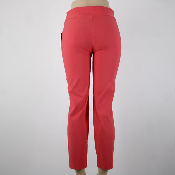 Premise NEW $58 Bengaline Sz XS x 26.5 Watermelon Pink Rayon Nylon Capri Pant