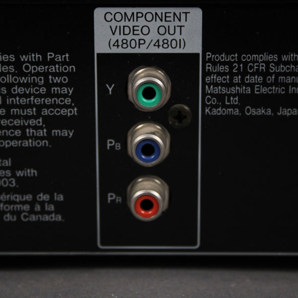 Panasonic PARTS ONLY 54mhz 10 Bit Cd DVD Player