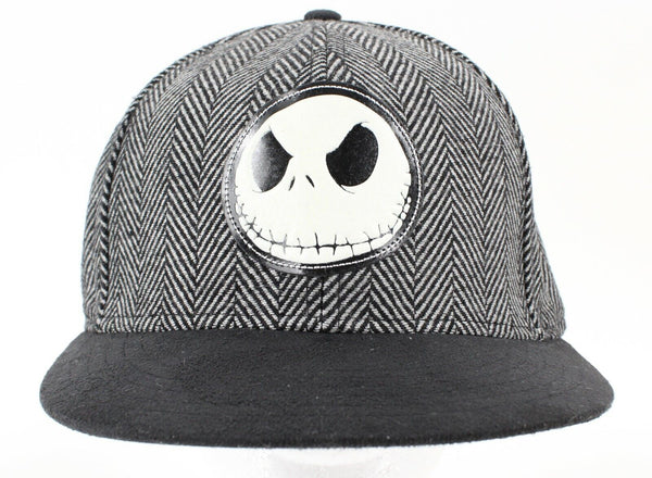 Disney The Nightmare Before Christmas Black Multi Polysuede Wool Patch Cap