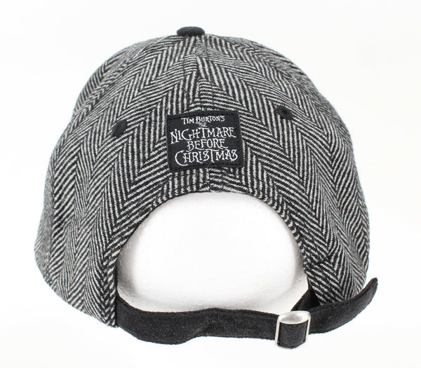 Disney The Nightmare Before Christmas Black Multi Polysuede Wool Patch Cap