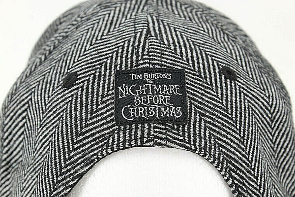 Disney The Nightmare Before Christmas Black Multi Polysuede Wool Patch Cap