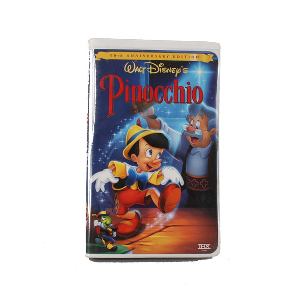 Disney VHS 60th Anniversary Pinocchio VHS