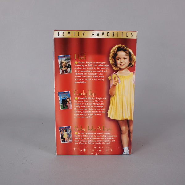 Fox VHS Family Favorites Shirley Temple Triple Pack VHS
